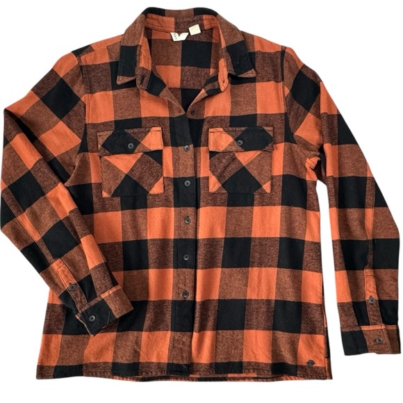 Roxy Fall Flannel Shirt Shacket - Picture 3 of 8